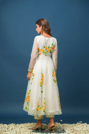 Nalini Handpainted Suit Set