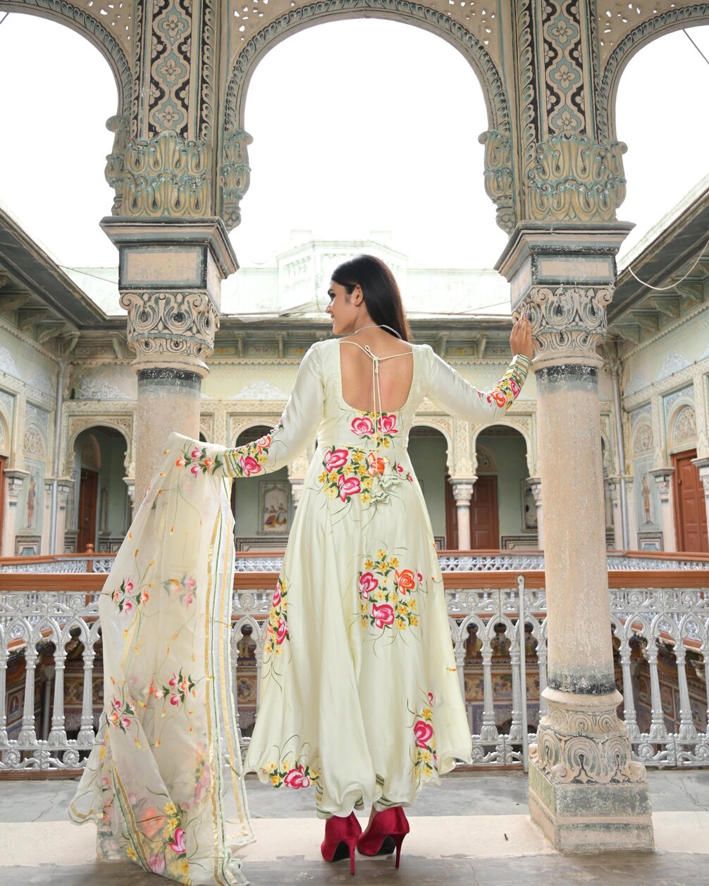 Pestal Green Suit Set