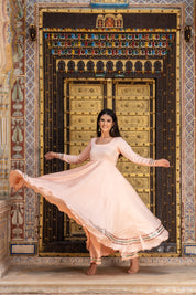 Pink Modal Gota Suit Set