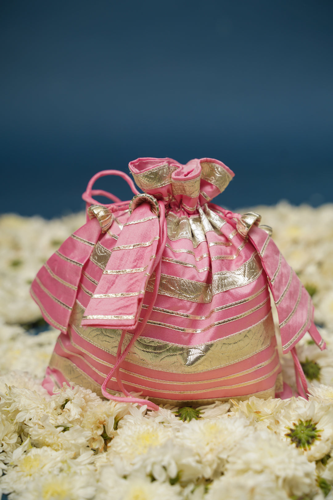 Pragya Pink Lehenga Set – Elegant Hand-Painted Satin for Festive Moments