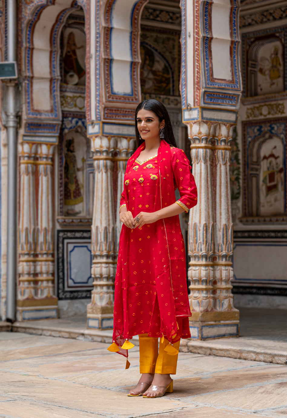 Raspberry Pink Straight Suit