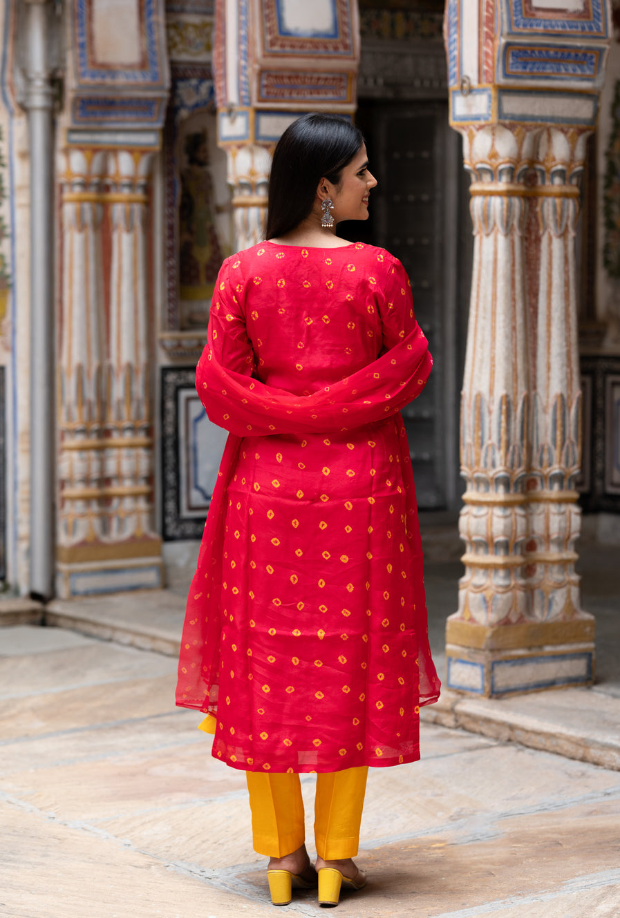 Raspberry Pink Straight Suit