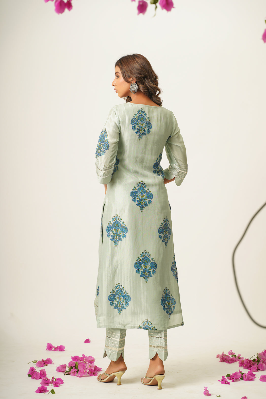 Saumya Handblock Suit Set