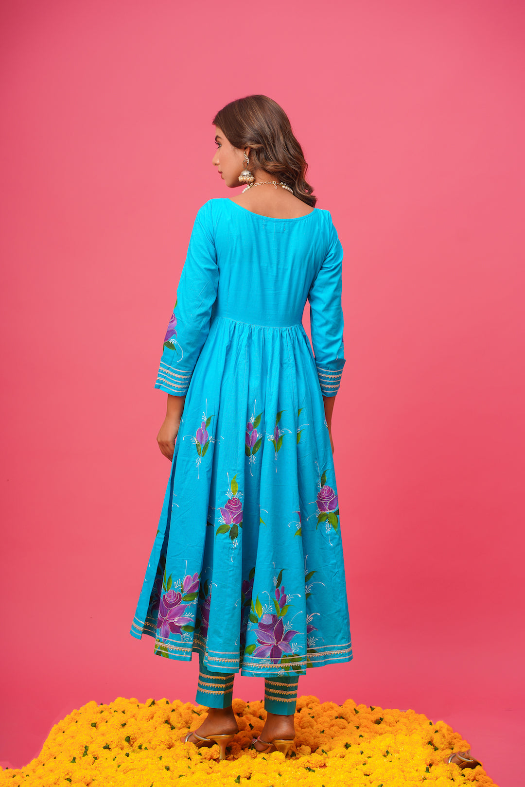 Surili Handpainted Suit Set