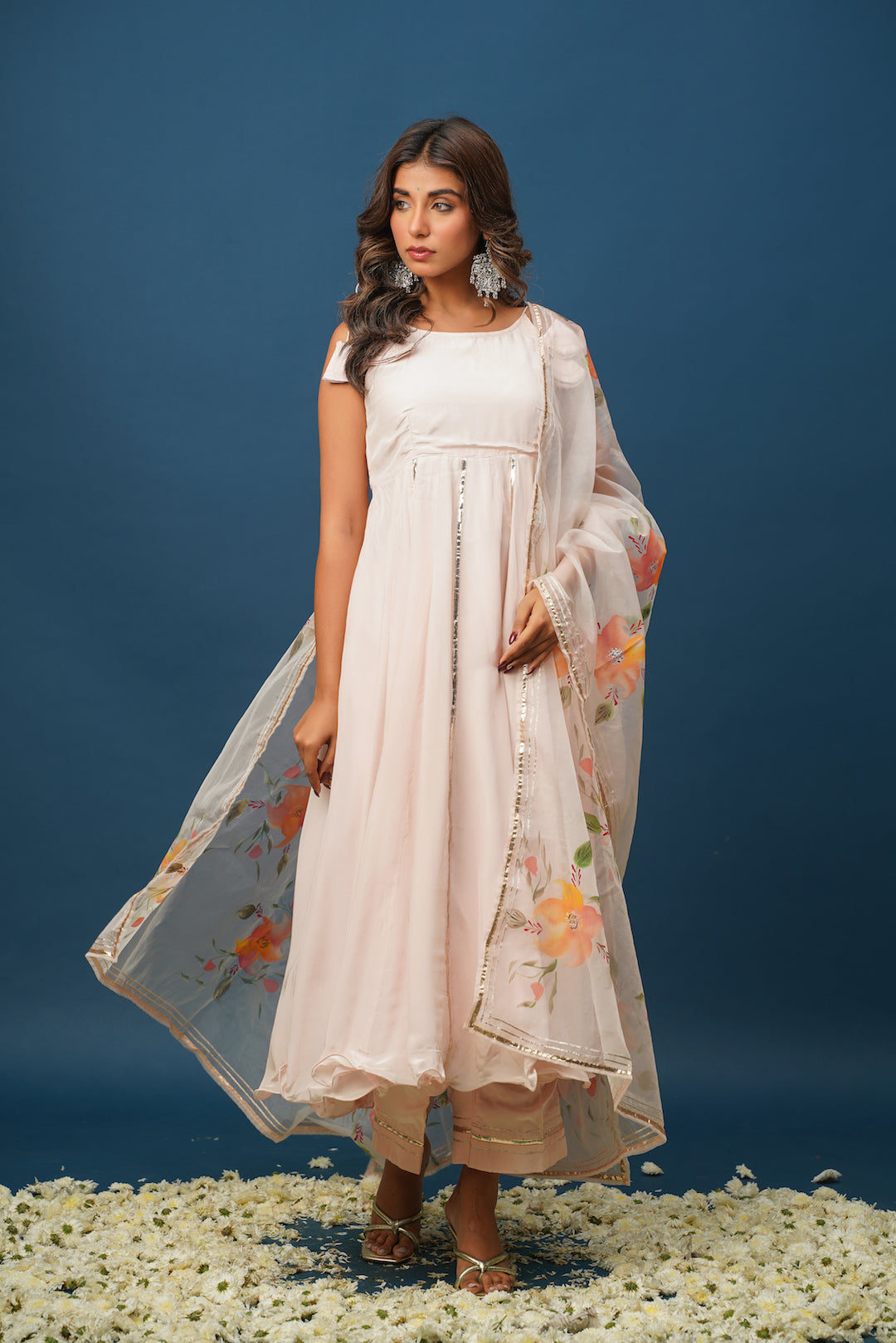 Sohni Handpainted Suit Set