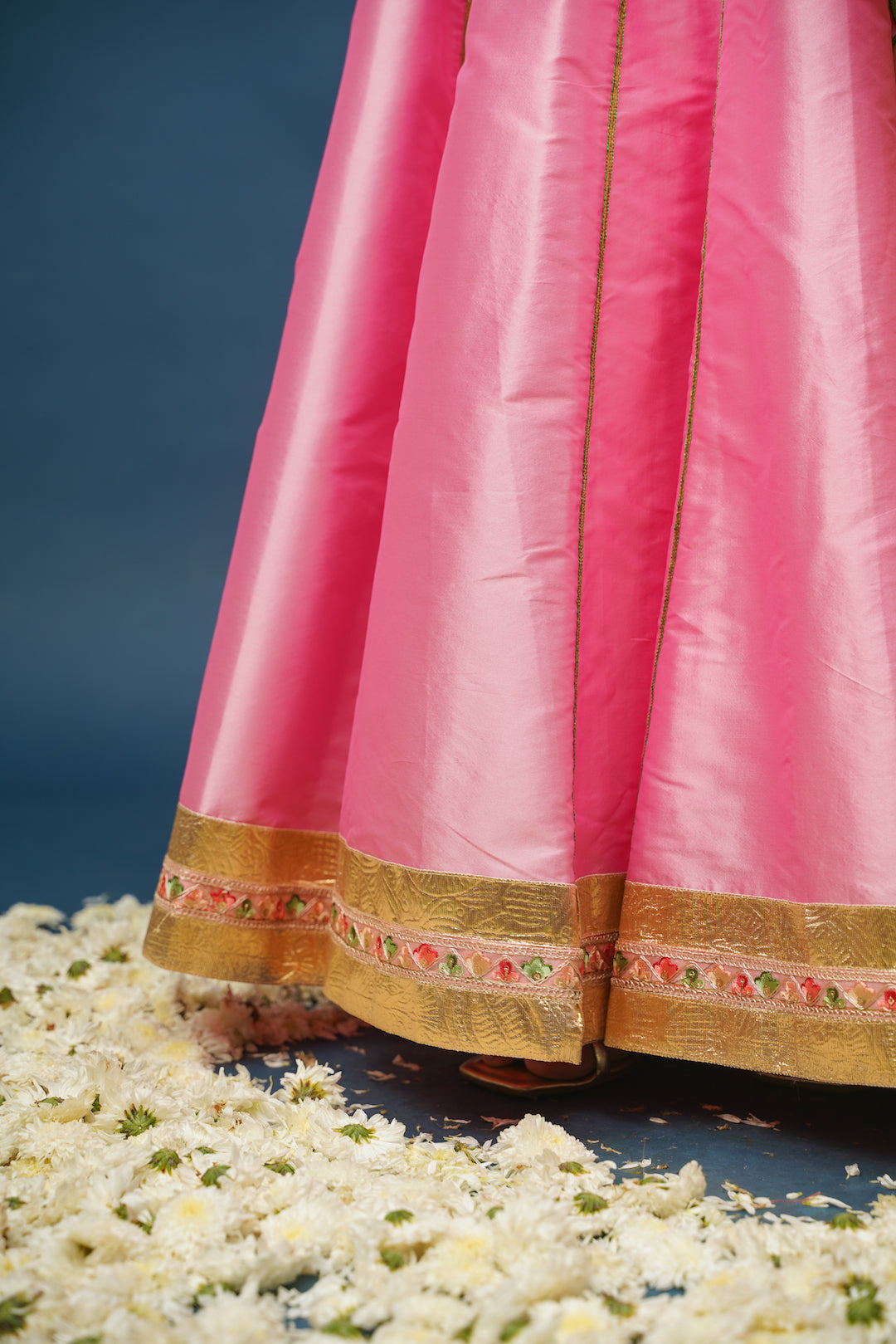 Sundari Handpainted Lehenga Set