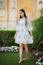 Sofia White Cactus Dress