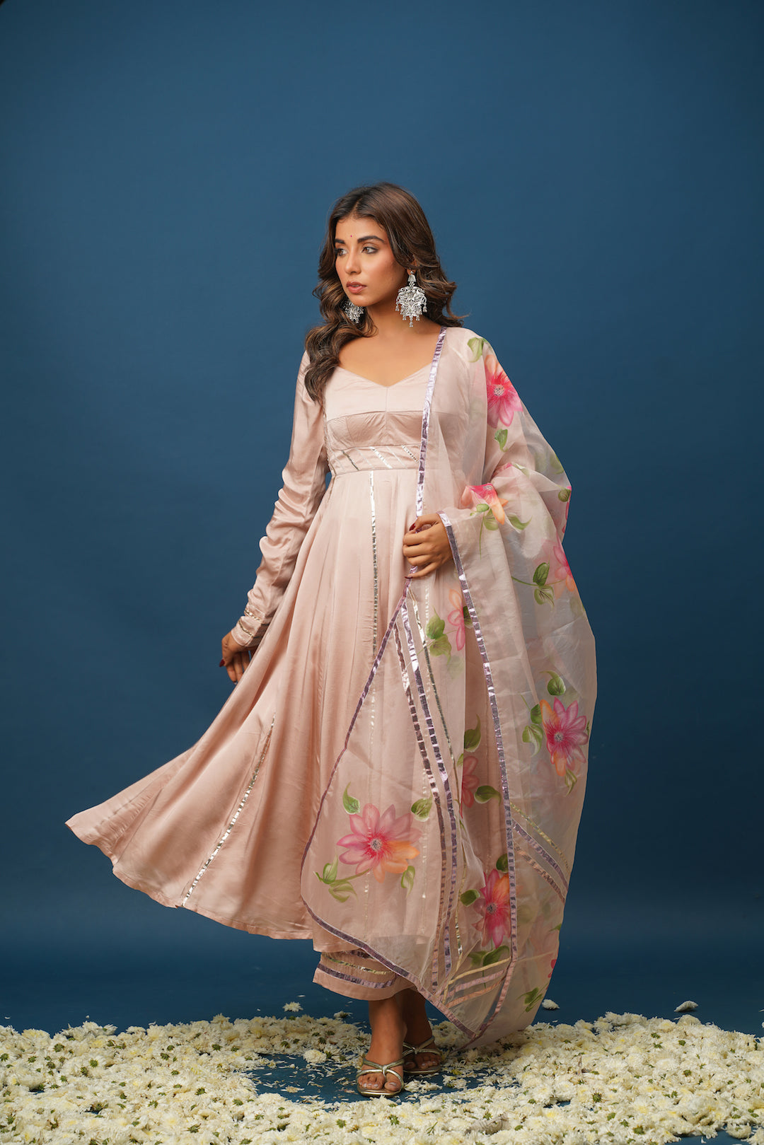 Tapaasya Handpainted Suit Set