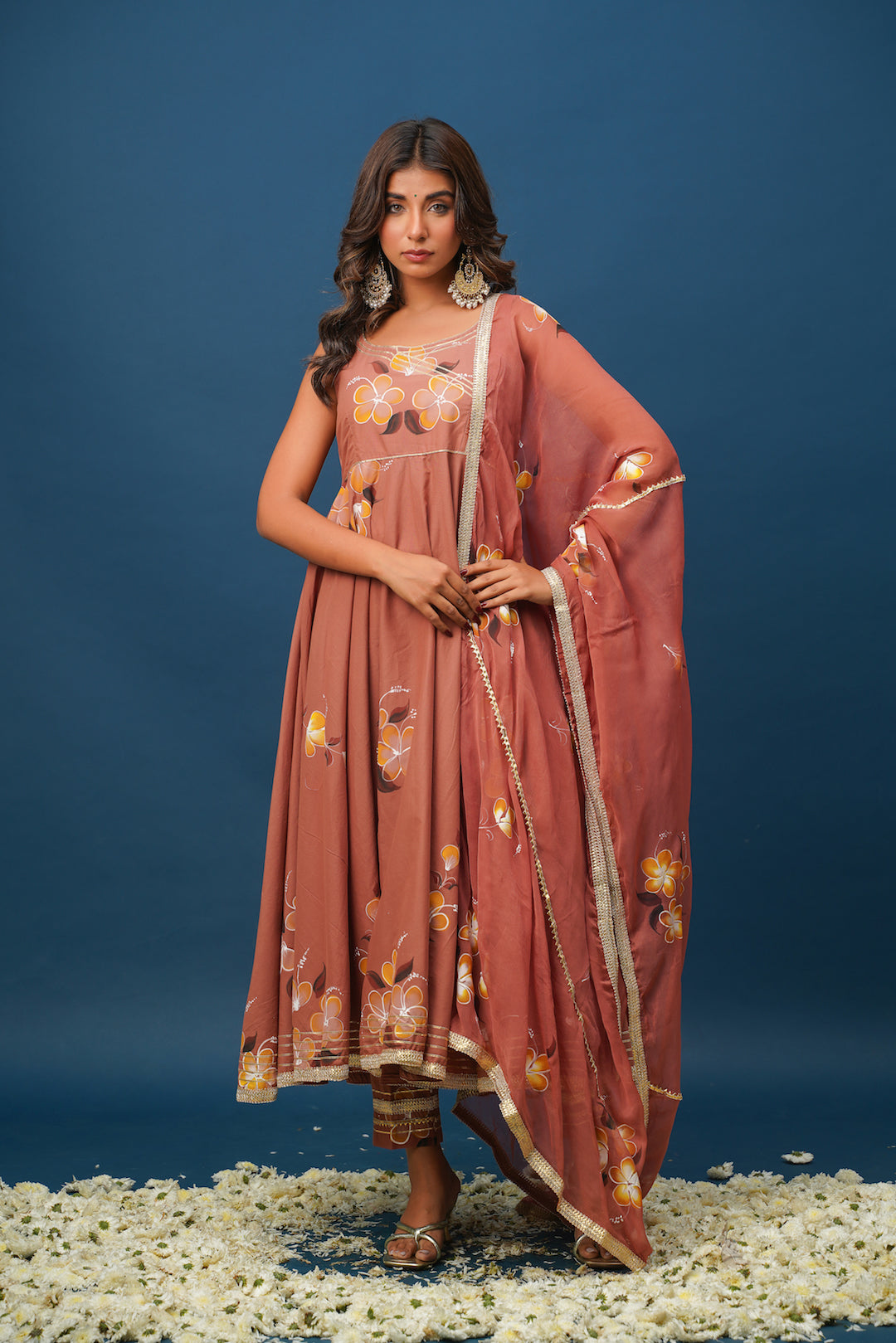 Taapsi Handpainted Suit Set