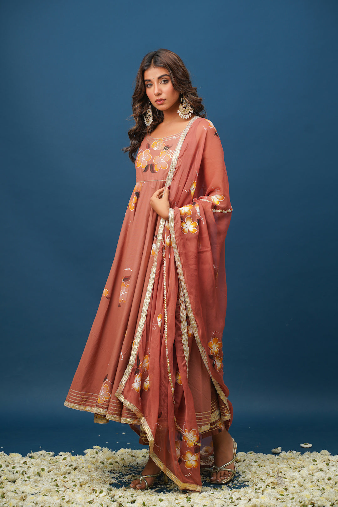 Taapsi Handpainted Suit Set