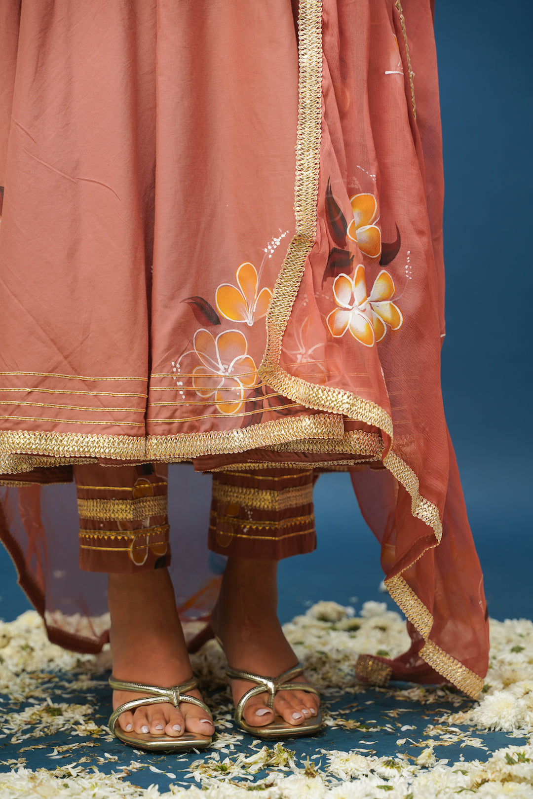 Taapsi Handpainted Suit Set