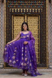 Voilet Purple Suit Set
