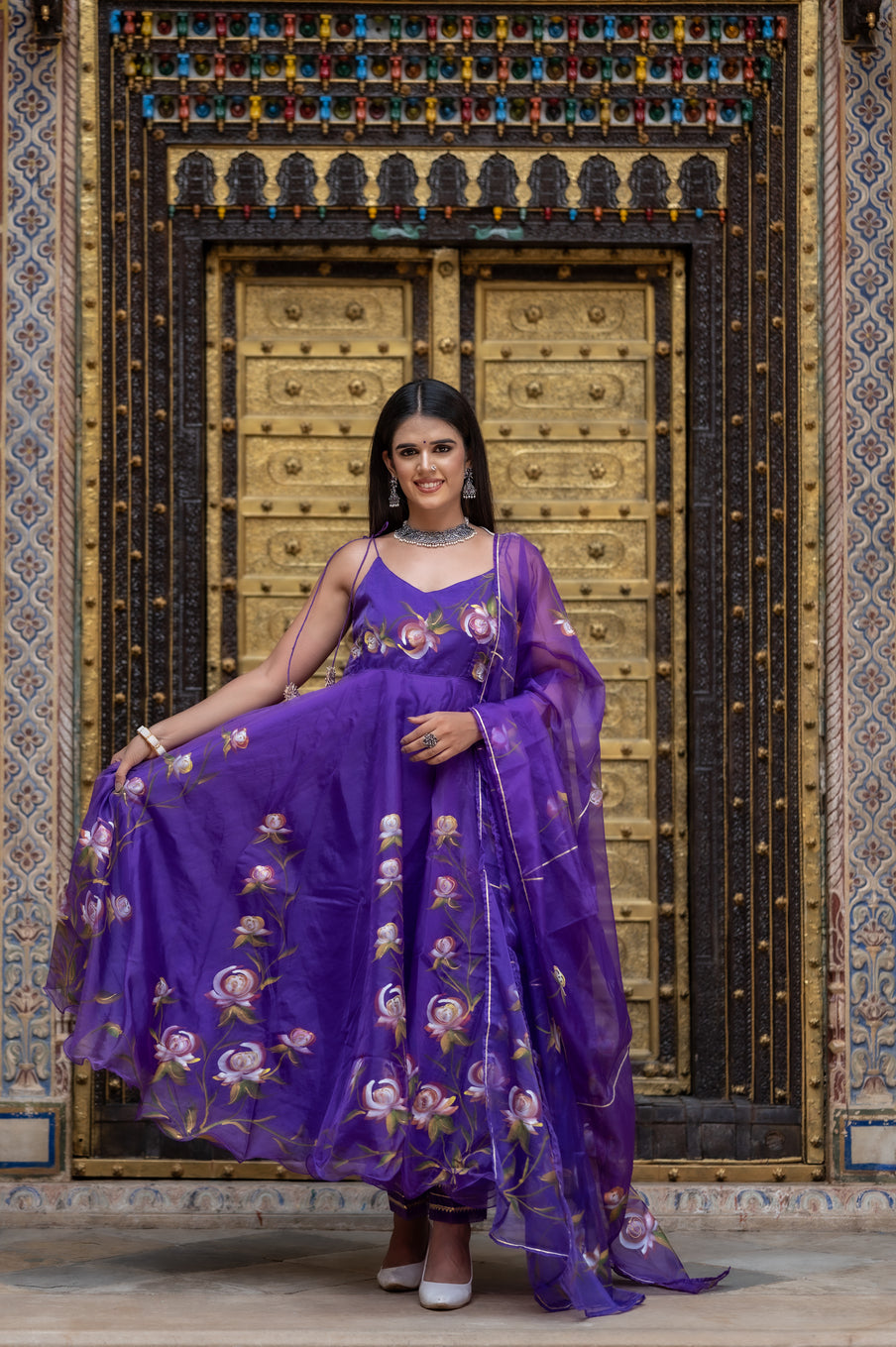 Voilet Purple Suit Set