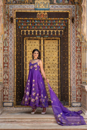 Voilet Purple Suit Set