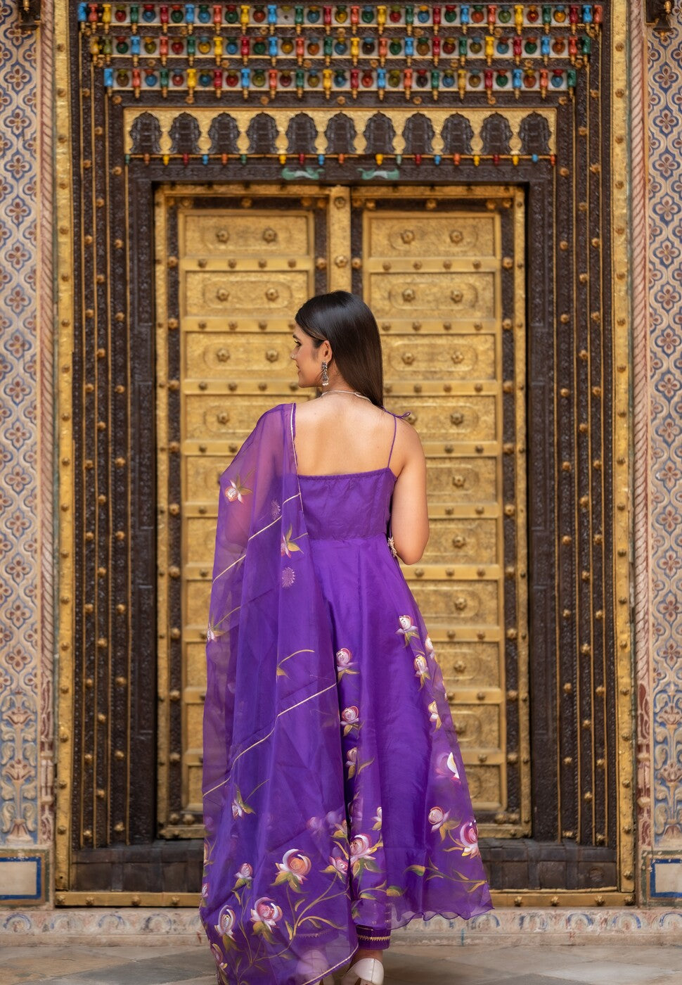 Voilet Purple Suit Set