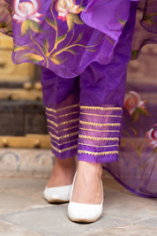 Voilet Purple Suit Set