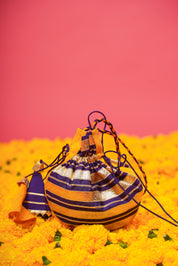 Violet Silk Lehenga for Women – Hand-Painted Festive Wear