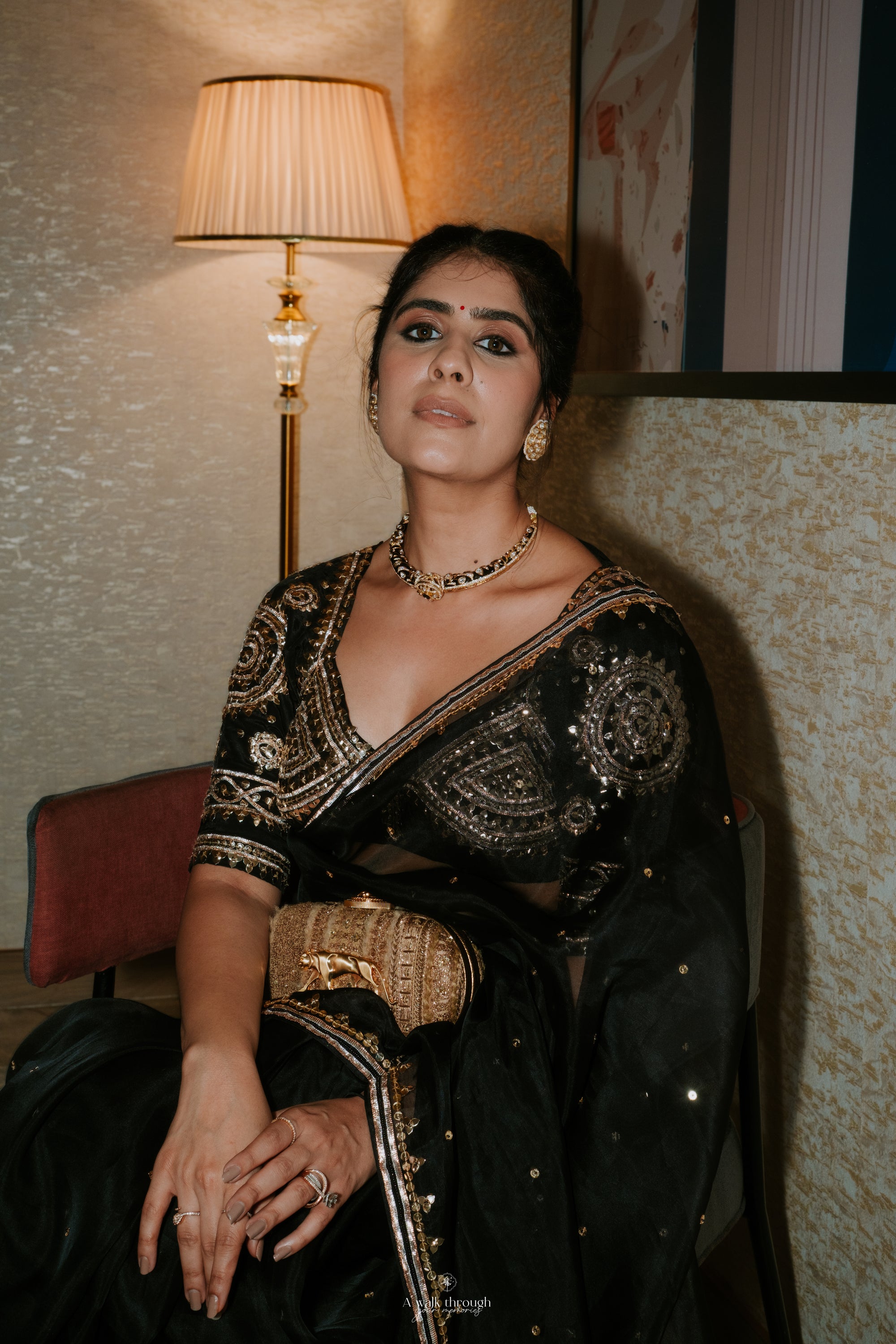 Amrapali Black Aangi
