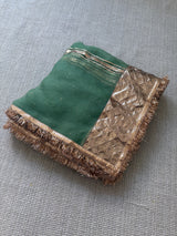 Abhilasha Pure Organza Silk Lamphi Dupatta