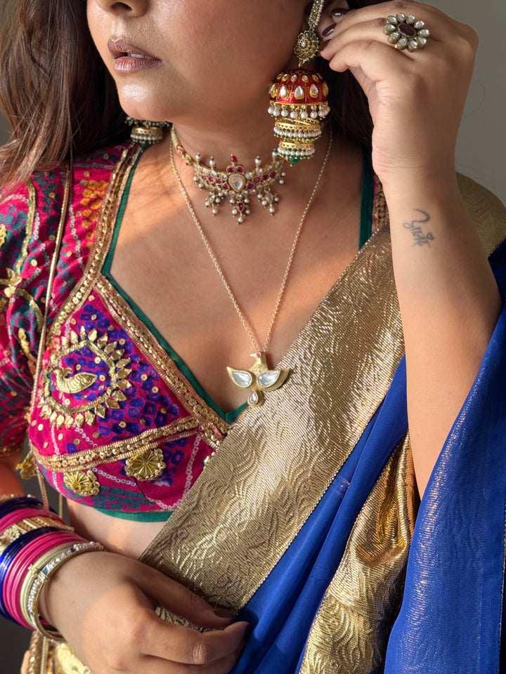 Matasya Bandhej Aangi Blouse
