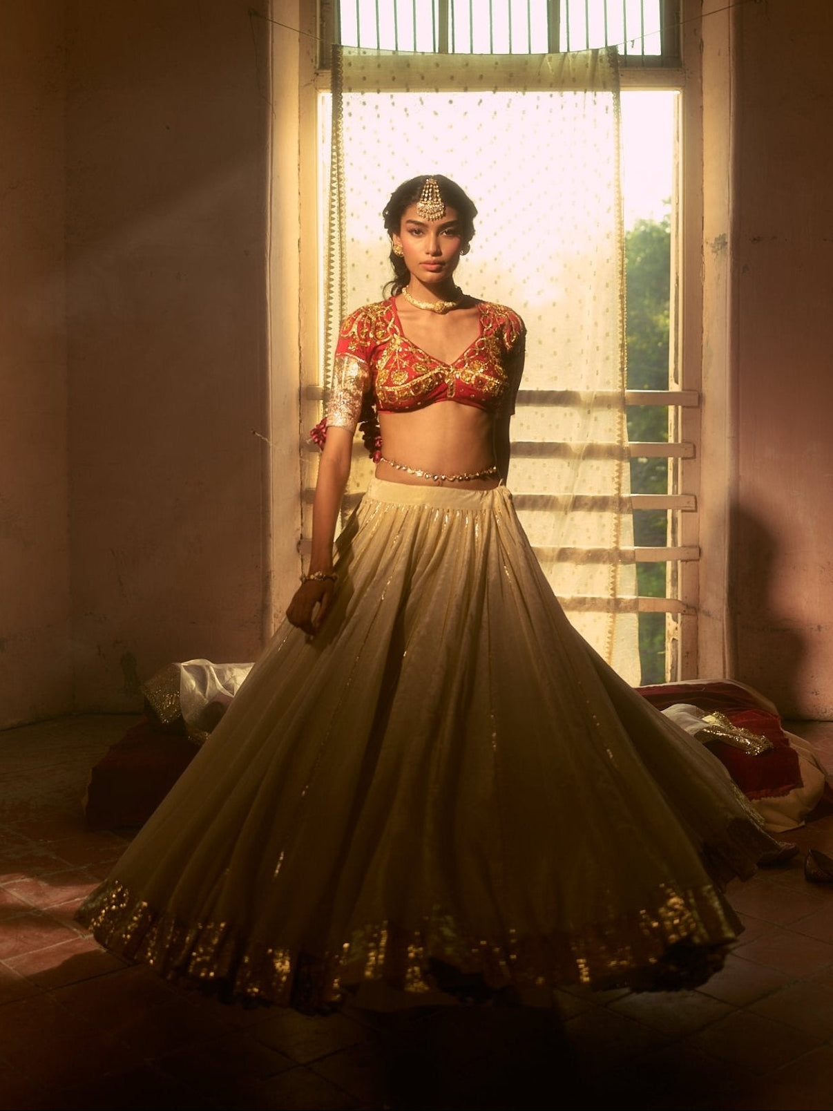 Ahilya Aangi Lehenga Set - House of Baisa
