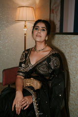 Amrapali Black Aangi Blouse