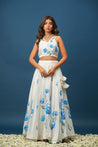 Soft lighting image of full outfit styled for reception
