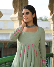 Fern Green Gota Suit Set