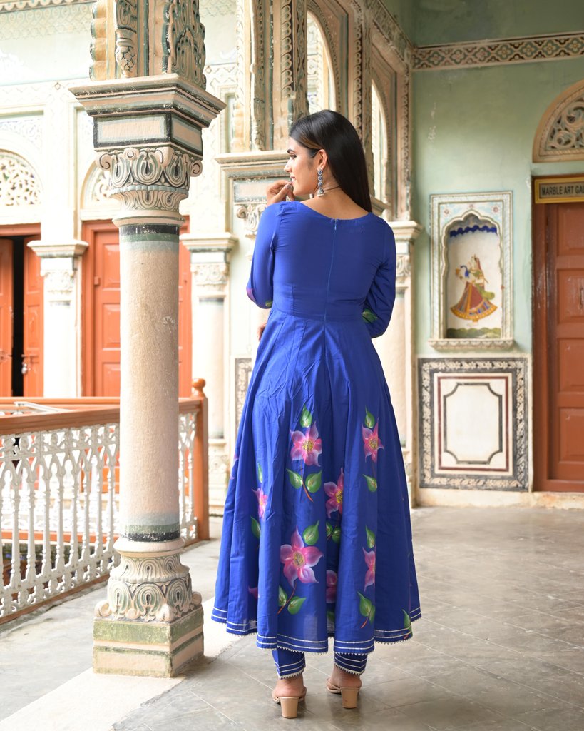 Blueberry Gota Suit Set