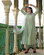 Fern Green Gota Suit Set