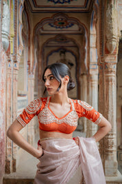 Ishqiya Aangi Blouse - House of Baisa
