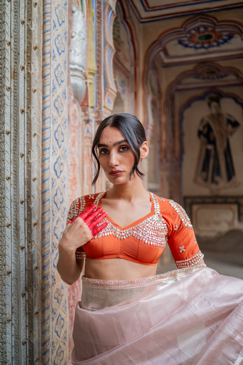 Ishqiya Aangi Blouse - House of Baisa