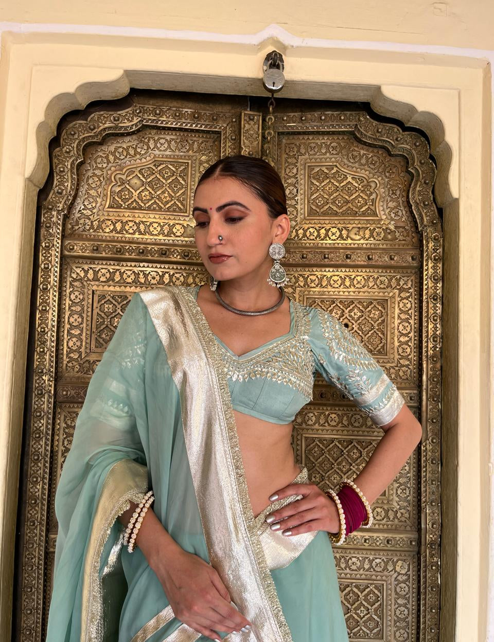 Kamini Aangi Blouse - House of Baisa