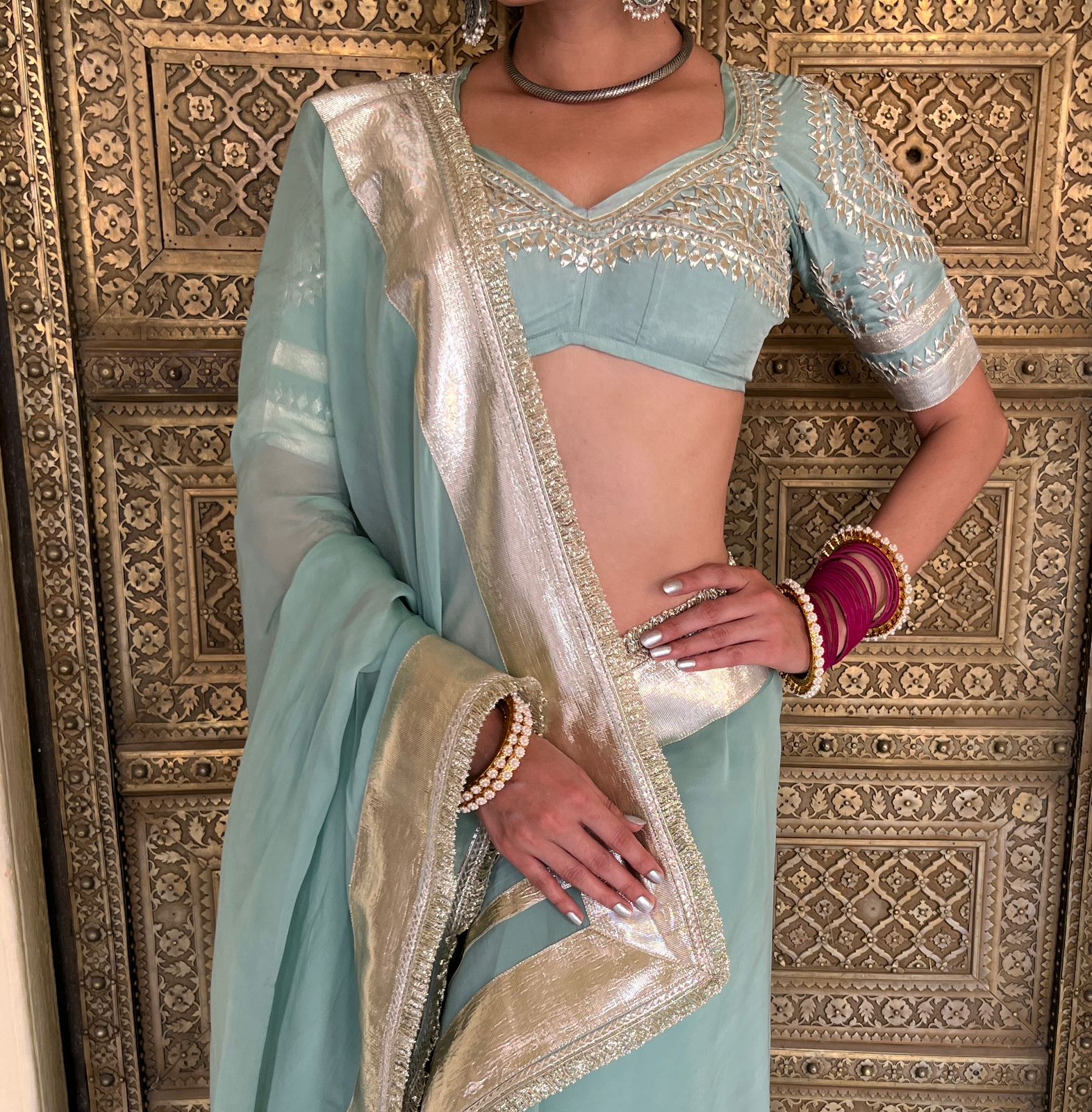 Kamini Aangi Blouse - House of Baisa