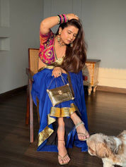 Matasya Bandhej Aangi Blouse - House of Baisa