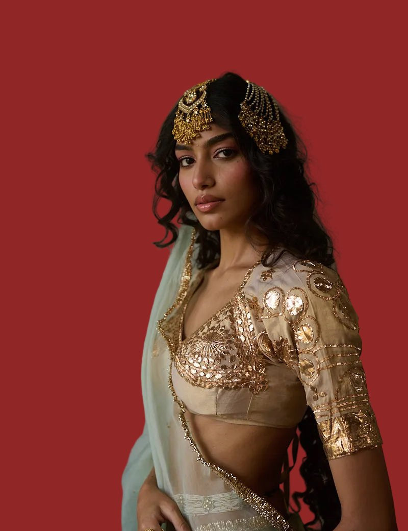 Milap Aangi Blouse - House of Baisa
