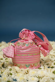 Pink Lehenga for Women – Rohini Satin Bridal & Festive Set - House of Baisa