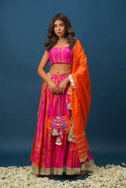 Pink Lehenga Set – Graceful & Festive Wear for Every Celebration - House of Baisa