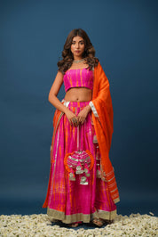 Pink Lehenga Set – Graceful & Festive Wear for Every Celebration - House of Baisa