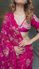 Video showcasing Model wearing beautiful Maharani Pink aangi Blouse by House of Baisa