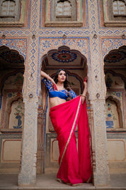Rangilee Rani Organza Saree - House of Baisa