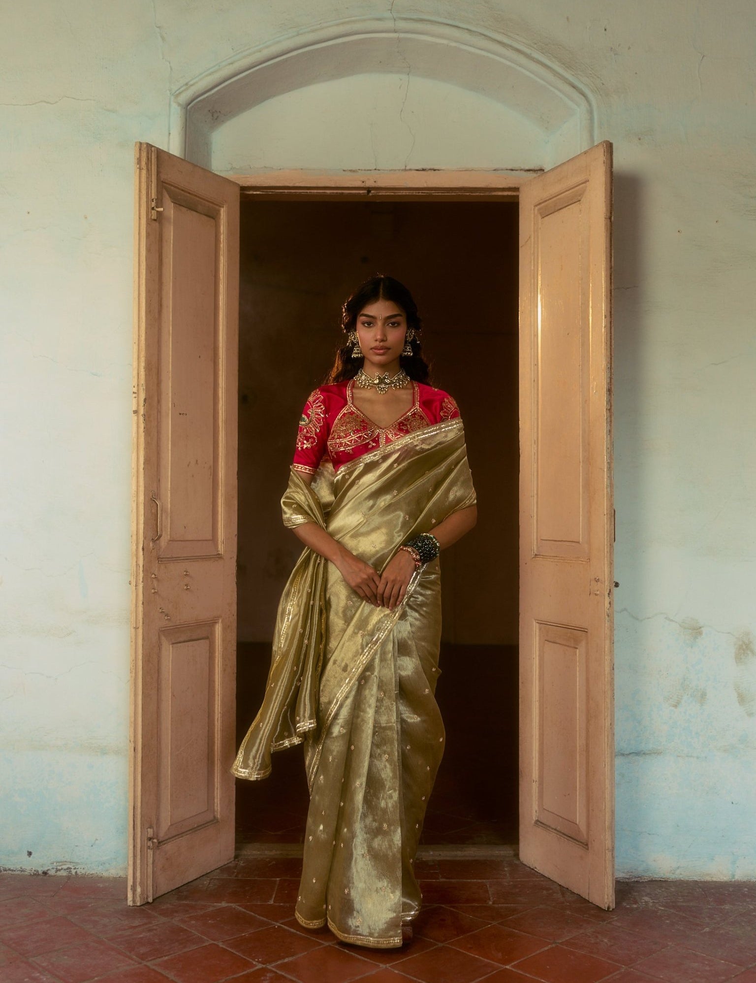 Sangini Aangi Saree Set - House of Baisa