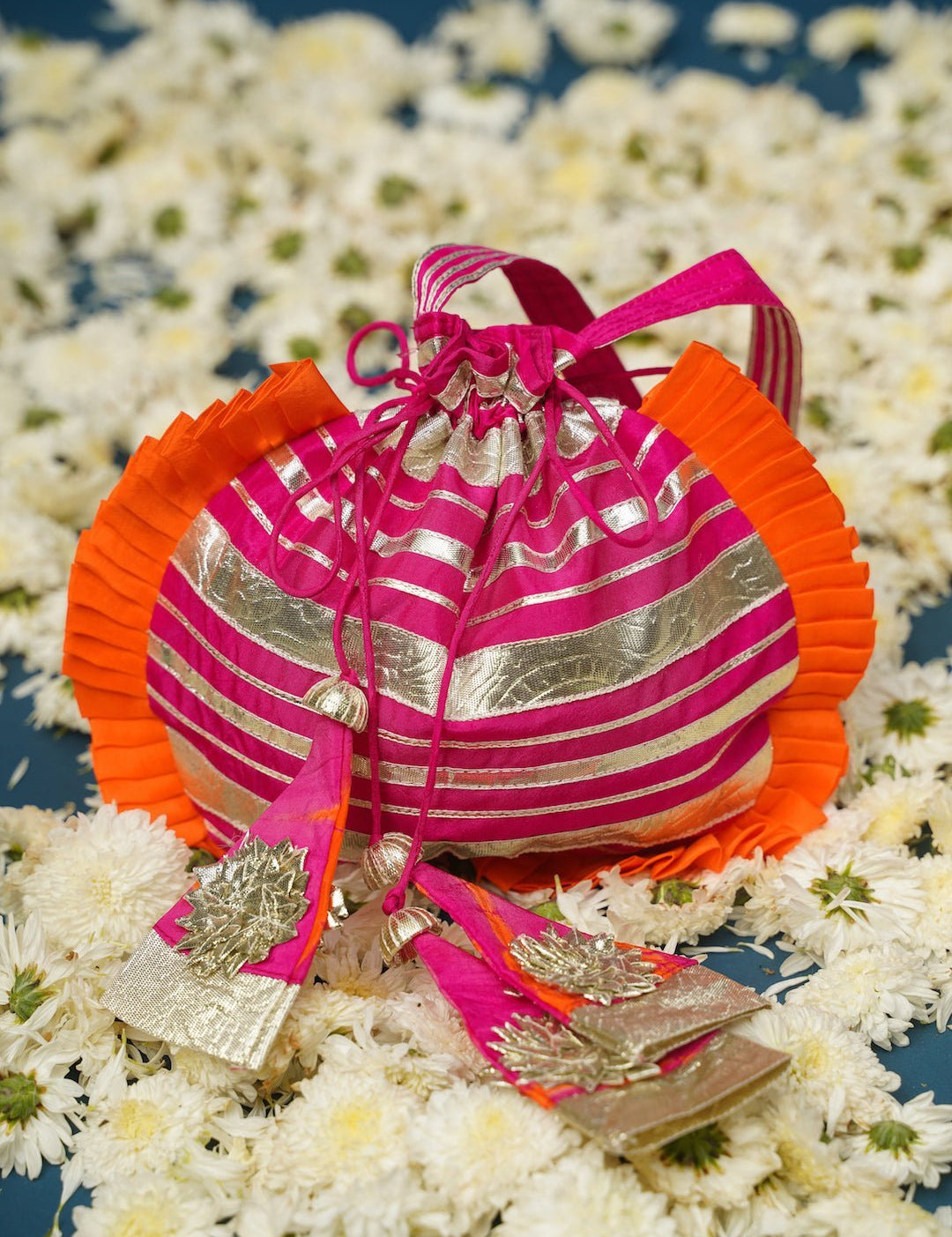 Suhasini Pink Potli - House of Baisa