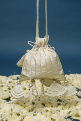White Gota Potli
